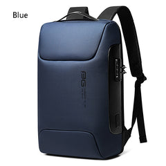 BANGE BG-7216 Waterproof Anti-theft Shoulders Bag Men Business Travel Computer Backpack, BG-7216 (Blue), BG-7216 (Black), BG-7216 (Gray)