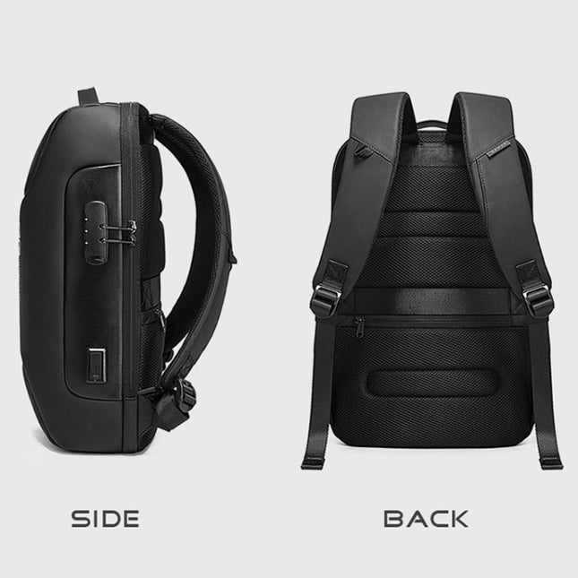 BANGE BG-7216 Waterproof Anti-theft Shoulders Bag Men Business Travel Computer Backpack