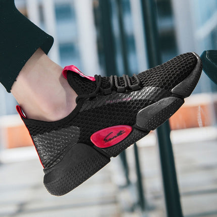 Spring Breathable Running Shoes Couple Models Student Casual Shoes Flying Woven Sports Shoes, 36, 37, 38, 39, 40, 41, 42, 43, 44