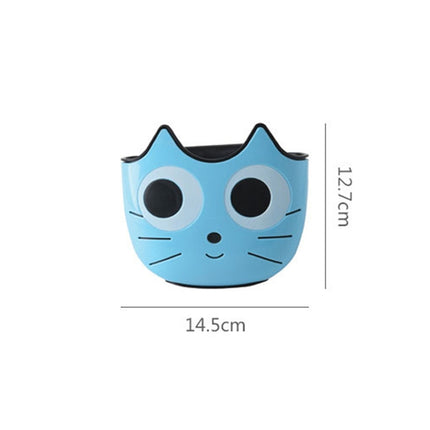 Kitchen Cartoon Multifunctional Sink Drain Hanging Bag Adjustable Buckle Bathroom Storage Basket