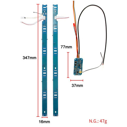 Electric Scooter BMS Board + Side Strip Kit For Xiaomi Mijia M365 Pro