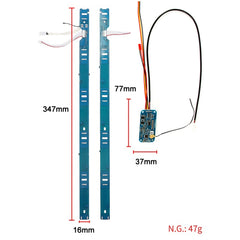 Electric Scooter BMS Board + Side Strip Kit For Xiaomi Mijia M365 Pro, BMS Board + Side Strip