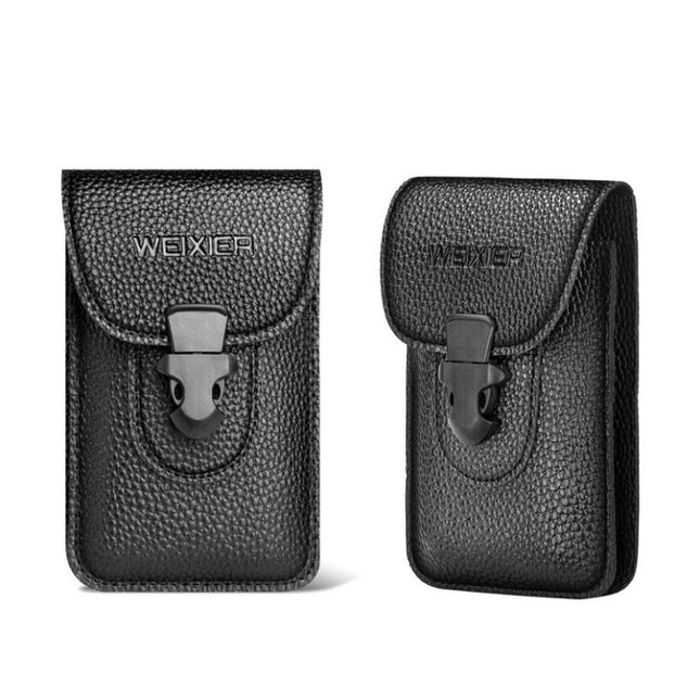 3 PCS WEIXIER 8640 7 Inch Belt Waistband Bag Outdoor Sports Men Mobile Phone Waist Bag, WEIXIER 8640