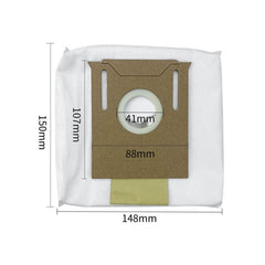 3 PCS Sweeping Robot Non-woven Dust Bag For ecovacs T8 T8AIVI MAX, For ecovacs T8 T8AIVI MAX