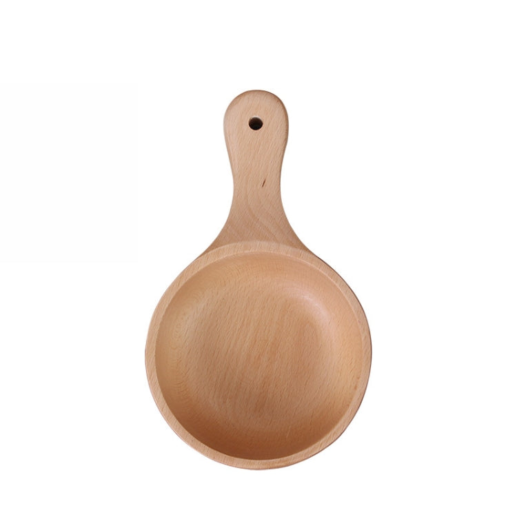 Instant Noodle Bowl Wooden Kimchi Bowl Fruit Salad Wooden Bowl With Handle, Small, Large