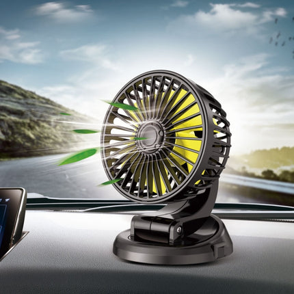 F409 Car Fan General Car Shaking Head Fan, F409 (USB 5V), F409 (12V), F409 (24V)
