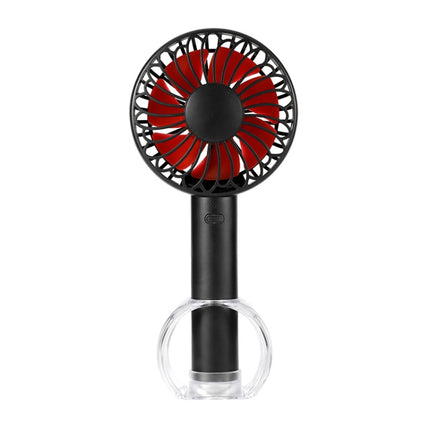 FS-H01 USB Portable Ultra-quiet Large Wind Hand-held Desktop Student Dormitory Household Mini Fan, White, Black, Green