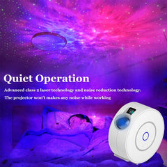 SK20 Laser Full Star Night Lamp LED Starry Lamp APP Graffiti Intelligent Control Laser Projector Lamp, USB, 5W