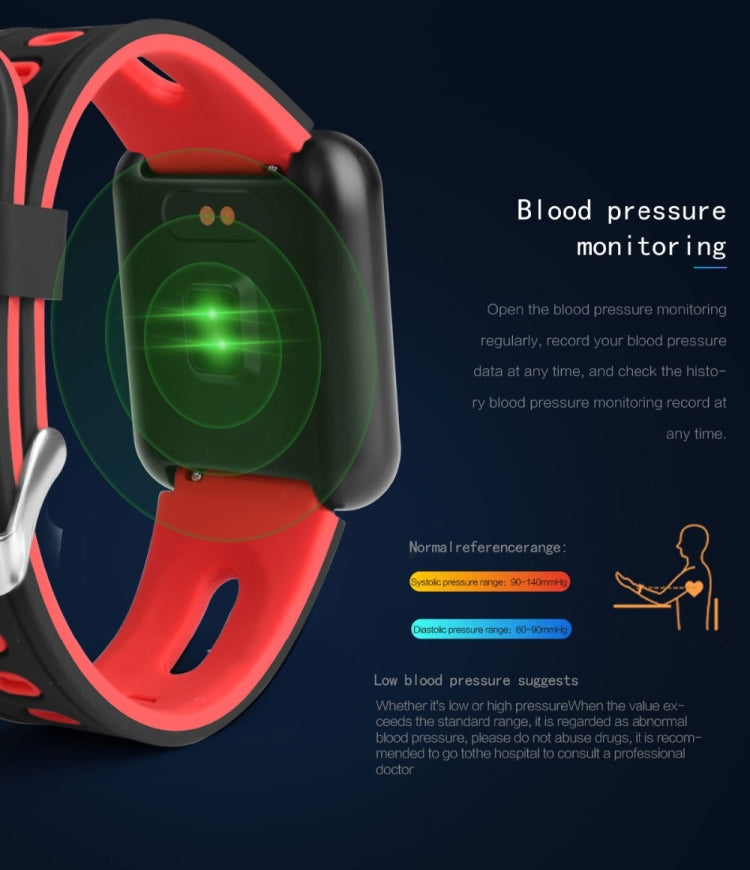 P68 Smart Watches Heart Rate Monitor Blood Pressure Activity Tracker for Xiaomi Band 3 Huawei Color Band 2