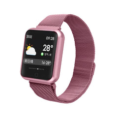 P68 Smart Watches Heart Rate Monitor Blood Pressure Activity Tracker for Xiaomi Band 3 Huawei Color Band 2