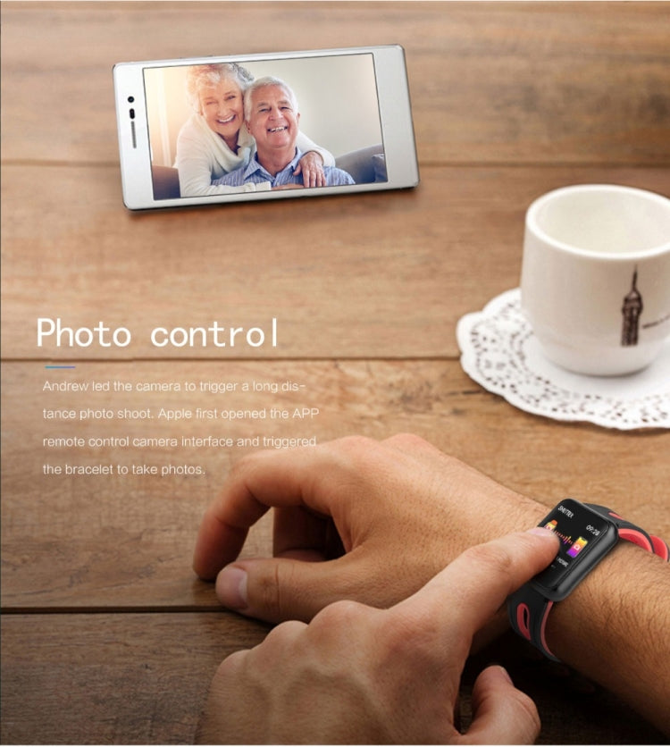 P68 Smart Watches Heart Rate Monitor Blood Pressure Activity Tracker for Xiaomi Band 3 Huawei Color Band 2