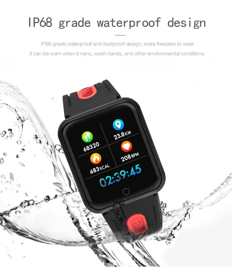 P68 Smart Watches Heart Rate Monitor Blood Pressure Activity Tracker for Xiaomi Band 3 Huawei Color Band 2
