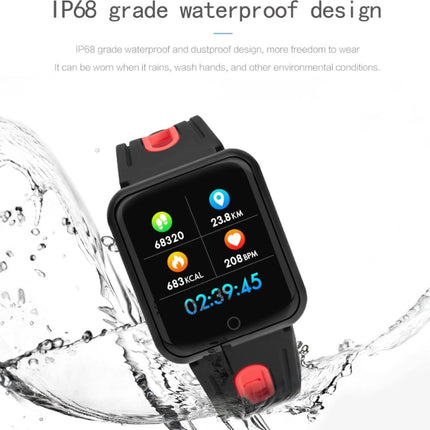 P68 Smart Watches Heart Rate Monitor Blood Pressure Activity Tracker for Xiaomi Band 3 Huawei Color Band 2