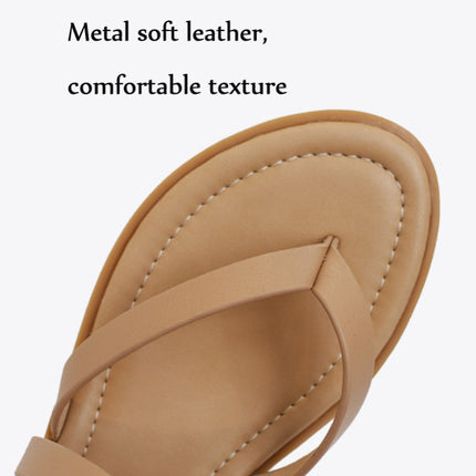 Ladies Summer Strappy Cross Sandals Roman Style Low-Heeled Retro Shoes, 36, 37, 38, 39, 40, 41, 42