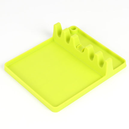 2 in 1 Kitchen Silicone Spoon Holder Shelf, Large (Gray), Medium (Gray), Large (Black), Medium (Black), Large (Red), Medium (Red), Large (Blue), Medium (Blue), Large (Orange), Medium (Orange), Large (Green), Medium (Green)