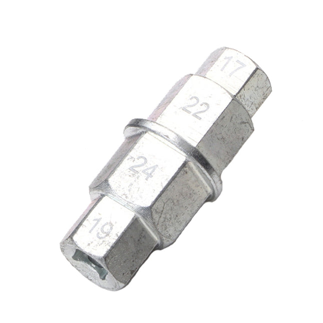 Motorcycle Wheel Axle Disassembly Tool Front Wheel Spindle Removal Wrench Disassembly Sleeve Hex Socket