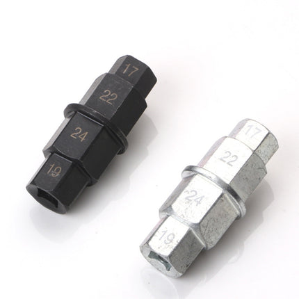 Motorcycle Wheel Axle Disassembly Tool Front Wheel Spindle Removal Wrench Disassembly Sleeve Hex Socket