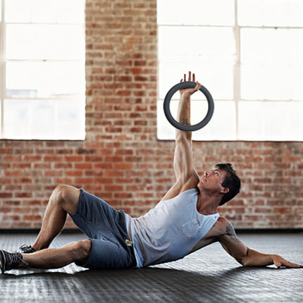 Fitness Sports Silicone Iron Ring, Diameter: 32cm