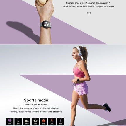 V11 Smartwatch Real-time Heart Rate Blood Pressure Monitor Multi-sport mode Breathing Light Smart Watch for Android IOS Phone