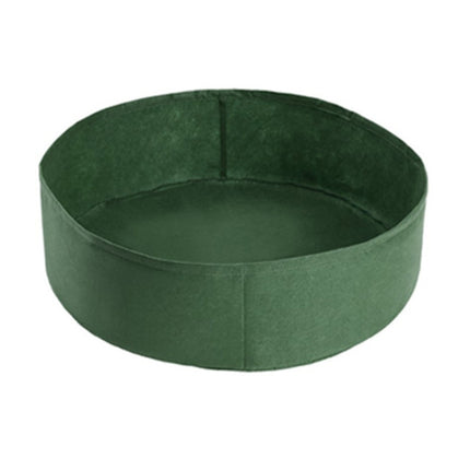 Felt Planting Barrel Indoor Outer Round Plant Bag Non-Woven Seedling Bag, 80x30cm 150L, 90x30cm 190L, 120x30cm 340L