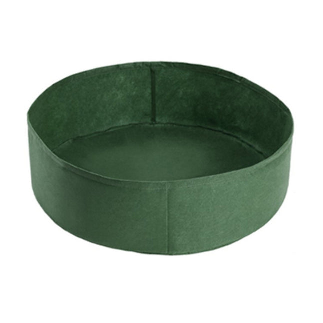 Felt Planting Barrel Indoor Outer Round Plant Bag Non-Woven Seedling Bag, 127x30cm 380L, 130x30cm 400L