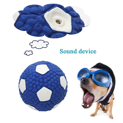 Dog Toy Latex Dog Bite Sound Ball Pet Toys, Large Volleyball, Large Tennis, Large  Rugby, Small Volleyball, Small Tennis, Small Football, Small Rugby, Small Football (Green), Large Football (Green), Small Football (Purple), Small Volleyball (Blue)     ...