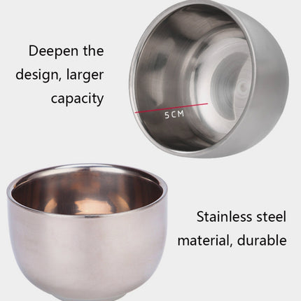 B3004 3 Pcs/Set Men Styling Tools Nylon Beard Brush Rack Foam Bowl