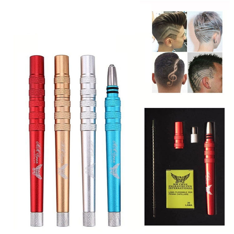 MM VWAN Magic Hairdressing Eyebrow Trimming Engraving Pen Scoring Stainless Steel Razor