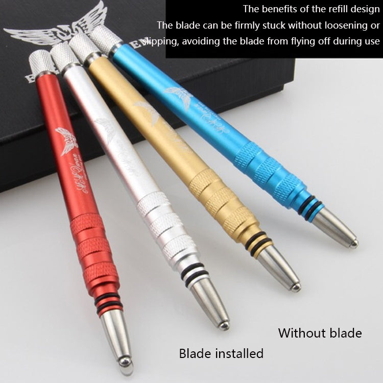 MM VWAN Magic Hairdressing Eyebrow Trimming Engraving Pen Scoring Stainless Steel Razor