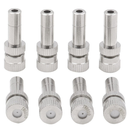 Humidifying And Dedusting Cooling Atomizing Sprinkler Quick-Plug Fog Misting Nozzle, 0.15mm, 0.2mm, 0.3mm, 0.4mm, 0.5mm, 0.6mm, 0.7mm, 0.8mm
