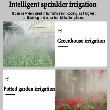Humidifying And Dedusting Cooling Atomizing Sprinkler Quick-Plug Fog Misting Nozzle, 0.15mm, 0.2mm, 0.3mm, 0.4mm, 0.5mm, 0.6mm, 0.7mm, 0.8mm