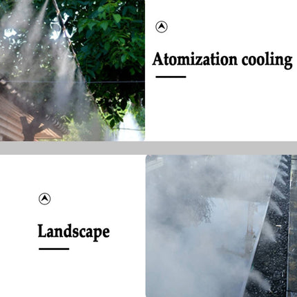 Humidifying And Dedusting Cooling Atomizing Sprinkler Quick-Plug Fog Misting Nozzle, 0.15mm, 0.2mm, 0.3mm, 0.4mm, 0.5mm, 0.6mm, 0.7mm, 0.8mm