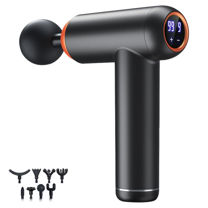 Muscles Relax Massager Fitness Equipment Fascia Gun, Professional Model (Black), Storage Model (Black), Flagship Model (6 Gears Gray), Flagship Upgrade (6 Gears Gray)