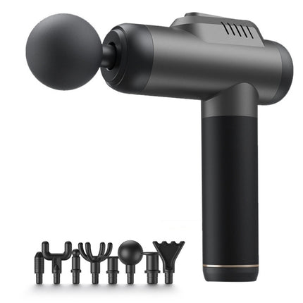 Muscles Relax Massager Fitness Equipment Fascia Gun, Professional Model (Black), Storage Model (Black), Flagship Model (6 Gears Gray), Flagship Upgrade (6 Gears Gray), Flagship Upgrade (6 Gears Green)