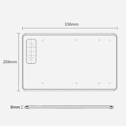 10Moons  G12 Digital Board Can Be Connected To Mobile Phone Hand Drawn Board Computer Painting Board Network Class Input Panel, G12