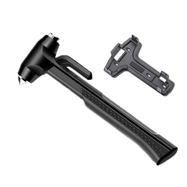 Car Safety Life-Saving Hammer Car Emergency Multifunctional Window Breaker, Upgraded Black, Upgraded Red, Ordinary Red, Deluxed Black With Fixed Rack, Deluxed Red With Fixed Rack