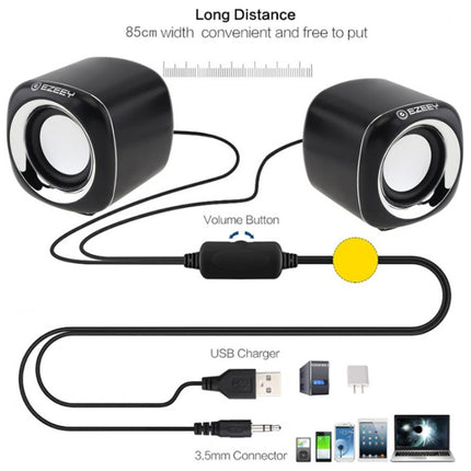 YEEZE A1 Multimedia USB2.0 Desktop Speaker Mini Computer Notebook Speaker