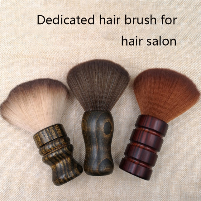 Hair Cut Broken Hair Duster Brush Solid Wood Soft Bristles Cleaning Brush Hairdressing Suppliess, S1 Brush, S2 Brush, S3 Brush
