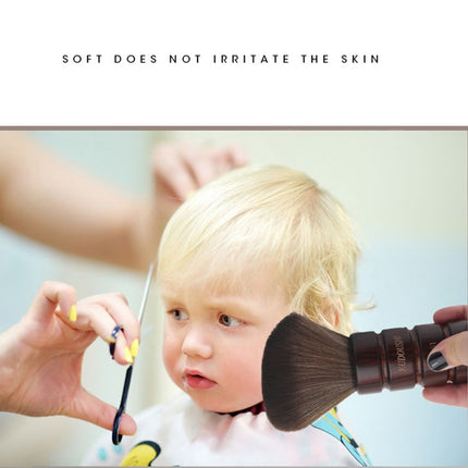 Hair Cut Broken Hair Duster Brush Solid Wood Soft Bristles Cleaning Brush Hairdressing Suppliess, S1 Brush, S2 Brush, S3 Brush