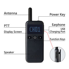 KSUN X-30 M2 Outdoor Handheld Mini Walkie Talkie Color Random Delivery