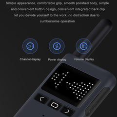 KSUN X-30 M2 Outdoor Handheld Mini Walkie Talkie Color Random Delivery