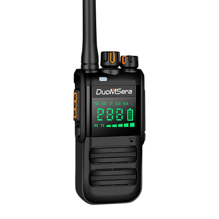DuoMSera Outdoor Handheld Civil Waterproof High-Power Wireless Walkie-Talkie