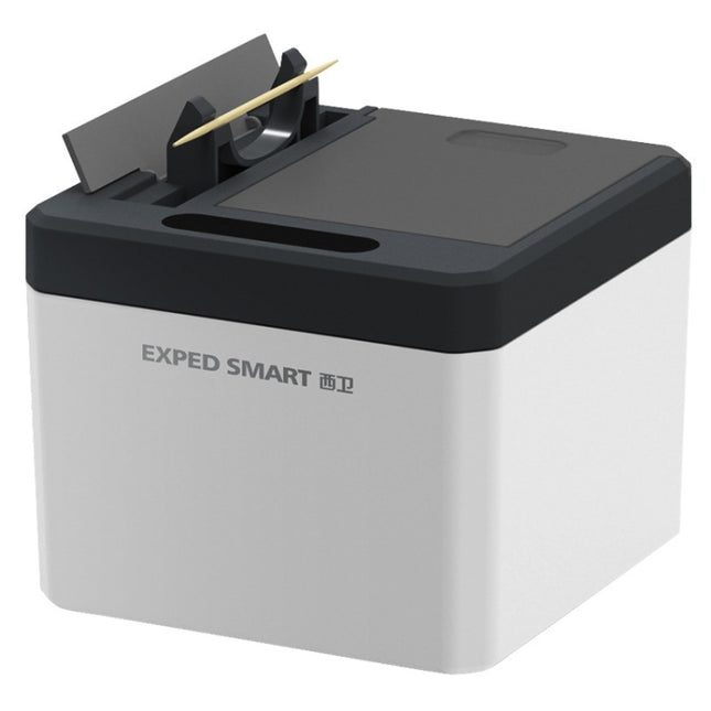 EXPED SMART Intelligent Induction Automatic Toothpick Box Household Restaurant Electric Toothpick Holder, Battery Version, USB Charge Version