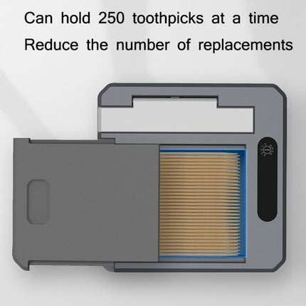 EXPED SMART Intelligent Induction Automatic Toothpick Box Household Restaurant Electric Toothpick Holder, Battery Version, USB Charge Version