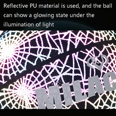 MILACHIC Number 7 Rainbow Reflective Cool Basketball