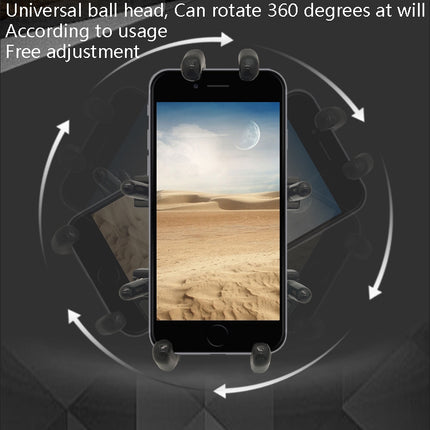 N-STAR NJN002 Motorcycle Metal Aluminum Alloy Universal Anti-Theft Mobile Phone Bracket, NJN002(T-shaped Ball Head Installation), NJN002(Inclined Ball Head Installation)