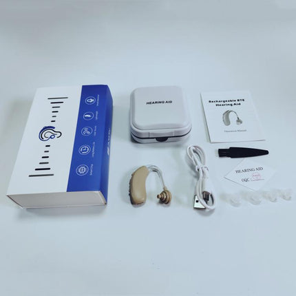 G25 Bluetooth Hearing Aid Elderly Sound Amplifier Sound Collector, EU Plug, US Plug