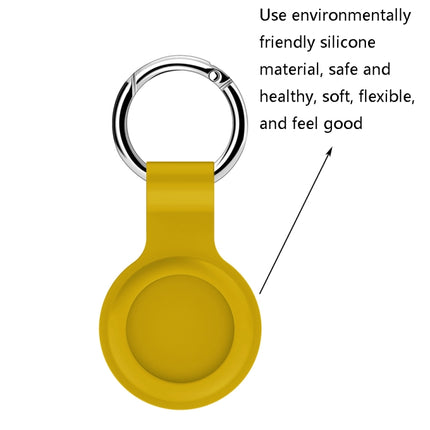 2 PCS Stoßfeste, kratzfeste Silikonschutzhülle mit Haken für Airtag