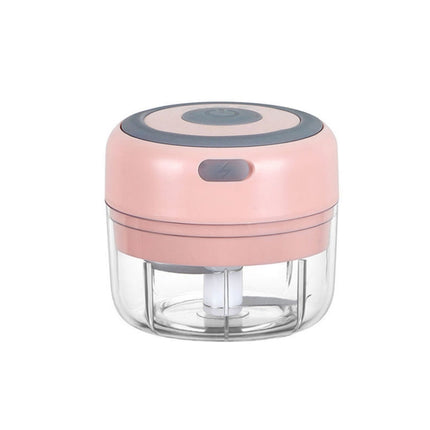 ZM-14 Household Mini Wireless Electric Garlic Masher, White 100ml, Green 100ml, Pink 100ml, High Cup White 250ml, High Cup Green 250ml, High Cup Pink 250ml, White Glass 300ml, Green Glass 300ml, Pink Glass 300ml, White High Cup 250ml + Small Cup 100ml ...
