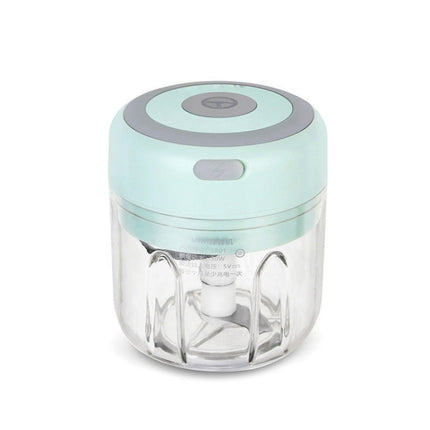 ZM-14 Household Mini Wireless Electric Garlic Masher, White 100ml, Green 100ml, Pink 100ml, High Cup White 250ml, High Cup Green 250ml, High Cup Pink 250ml, White Glass 300ml, Green Glass 300ml, Pink Glass 300ml, White High Cup 250ml + Small Cup 100ml ...